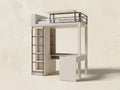 燈帶書架組合閣樓床